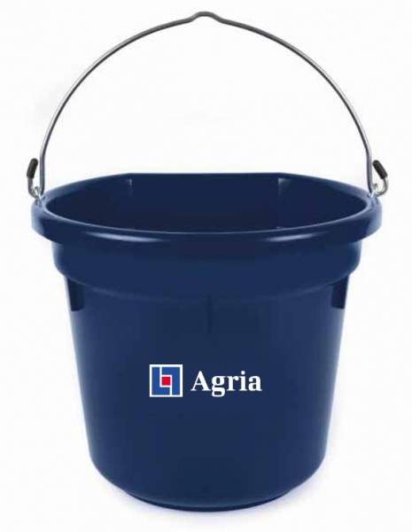 Fôrbøtte svart med flat side i gruppen Agria Shop / Kampanje / Agria Oslo Horse Show hos AgriaShop (2501)