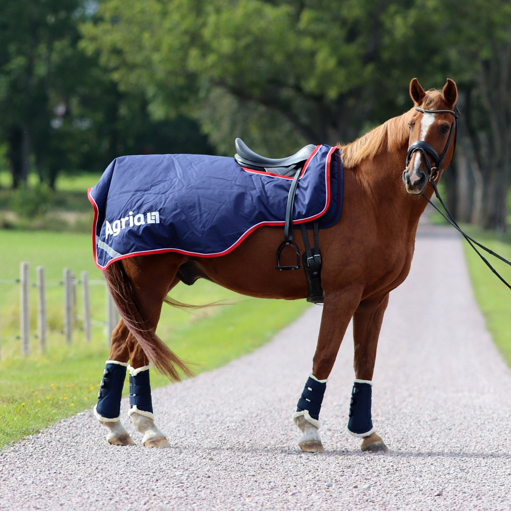 Hestedekken - bevernylon/fleece - vanntett og ventilerende